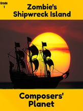 Zombie's Shipwreck Island Concert Band sheet music cover